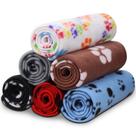 Cobertor Comsmart Dog para cães pequenos, pacote com 6 unidades, 24x28 cm, lã dupla face
