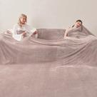 Cobertor COOVA King Oversize 305x305 cm Soft Cozy Taupe
