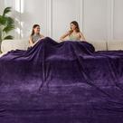 Cobertor COOVA Oversized King Fleece 305x305 cm roxo