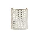 Cobertor Creative Co-Op Grey Cotton Knit Sheep Design