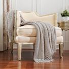 Cobertor CREVENT Home Decor Soft Warm Cozy Taupe 127cmX152cm
