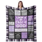 Cobertor CUJUYO Christian Presentes para mulheres 150x125cm