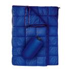 Cobertor de acampamento GLORSIGN 203x152 cm, impermeável, leve, azul marinho