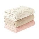 Cobertor De Algodão De Seis Camadas Para Bebê Recém-Nascido, Conjunto De Três Peças Com Toalha De