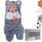 Cobertor de bebê BYDOOO BD Koala Organic Plush de 0 a 6 meses