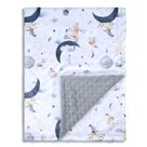 Cobertor de bebê Donsonny 76x102 cm macio unissex Outer Space