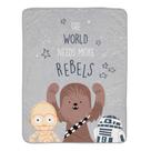 Cobertor de bebê Lambs & Ivy Star Wars Rebels Chewbacca 30x40cm