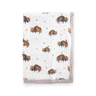 Cobertor de bebê Little Unicorn Newborn, musselina de algodão de 4 camadas Cobertor de bebê Little Unicorn Newborn, musselina de algodão de 4 camadas