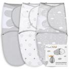 Cobertor de bebê Mama Cheetah ajustável, pacote com 3 unidades, 3-6 m