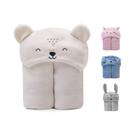 Cobertor de Bebe Microfibra Com Capuz Manta 110cmx85cx - Papi Textil