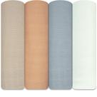 Cobertor de bebê Mom Beebi Muslin Swaddle 120x120 cm bege