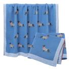 Cobertor de bebê Opewod tricotado 100% algodão 76x102 cm