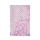 Cobertor de bebê Pro Goleem Soft Minky Dot com suporte de cetim sedoso