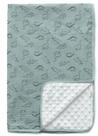 Cobertor de bebê Sea Zaela 76x102cm Minky Cotton Sage Dinosaur