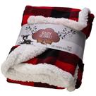 Cobertor de bebê TrailCrest Ultra Soft Sherpa Fleece Plaid