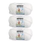 Cobertor de bebê Yarn Bernat branco 100g poliéster 6 super volumoso