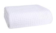 Cobertor de cama Elvana Home 100% algodão completo - queen size branco