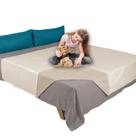 Cobertor de cama para animais de estimação Ameritex reversível impermeável 210x210cm