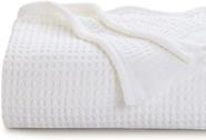 Cobertor de cama Triplenet Pricing White Waffle Weave 100% algodão