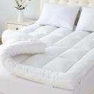 Cobertor de colchão de espuma viscoelástica WhatsBedding King de 5 polegadas