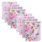 Cobertor de flanela de algodão Gina Era 8 peças 76x76 cm para bebês