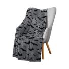 Cobertor De Flanela Preto Para Sofá, Escritório, Cama, Viagem, Camping, Uso Em Quatro Estações