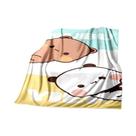 Cobertor De Flanela Quente Para Crianças Com Estampa De Urso Em Desenho Animado, Macio E Cobertor De Flanela Quente Para Crianças Com Estampa De Urso Em Desenho Animado, Macio E