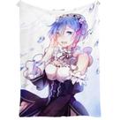 Cobertor de flanela Rem Maid Digital Pattern Poliéster 300g