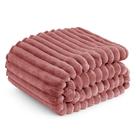 Cobertor de Fleece Bedsure Brick Dust para Sofá - 130x150cm
