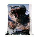 Cobertor De Inverno Grosso De Tricô Xadrez Luxuoso Para Cama, Manta Personalizada Jurassic Park,