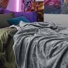 Cobertor de Lã Bedsure Twin Cinza - 300GSM - Macio e Leve