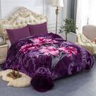 Cobertor de lã JML King Size Korean Mink 85 x 95 polegadas 4,1 kg roxo