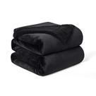 Cobertor de lã Sherpa Walensee King Size 274x229cm preto