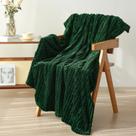 Cobertor de lã verde Puncuntex, pelúcia supermacia, 130 x 150 cm Cobertor de lã verde Puncuntex, pelúcia supermacia, 130 x 150 cm