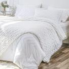 Cobertor de malha Chunky Throw Bigacogo 130x160cm branco chenille Cobertor de malha Chunky Throw Bigacogo 130x160cm branco chenille