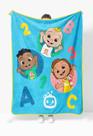 Cobertor de pelúcia Sunny Side Up Coco Melon 46 x 60 polegadas para crianças Cobertor de pelúcia Sunny Side Up Coco Melon 46 x 60 polegadas para crianças