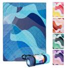 Cobertor de piquenique ao ar livre impermeável Whale Flotilla 152x203cm