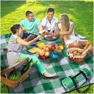 Cobertor de piquenique Bobo GrillKing 203x203cm impermeável leve