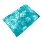 Cobertor de piquenique impermeável leve azul 200x140cm