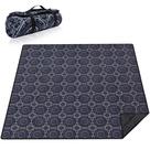 Cobertor de piquenique Supfitness 203x203cm impermeável dobrável Cobertor de piquenique Supfitness 203x203cm impermeável dobrável