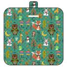Cobertor de piquenique verde impermeável 200x150cm com bolsa de transporte Cobertor de piquenique verde impermeável 200x150cm com bolsa de transporte