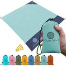Cobertor de praia ECCOSOPHY Waterproof 152x140 cm Leve