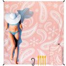 Cobertor de praia HIHOHO impermeável à prova de areia 200x210 cm