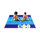 Cobertor De Praia Impermeável E De Secagem Rápida Para 4-7 Adultos, Leve E À Prova De Areia, Tapete