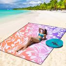 Cobertor de praia WIWIGO impermeável à prova de areia 200x211 cm