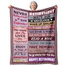Cobertor de presente de aposentadoria Sruemiul 50x60cm para mulheres 2025 Cobertor de presente de aposentadoria Sruemiul 50x60cm para mulheres 2025