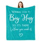Cobertor de presente Pubrave Hug/Love Thinking of You/Cheer Up 150x125cm