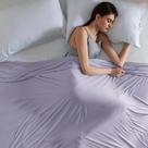 Cobertor de resfriamento Bedsure Lavender Queen Size para quem dorme bem
