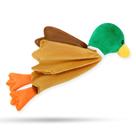 Cobertor de segurança de pelúcia Toy Gicoherero Mallard Duck 40x35 cm