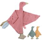 Cobertor de segurança, MAS NÃO Goose Lovey 65x48cm de algodão orgânico Cobertor de segurança, MAS NÃO Goose Lovey 65x48cm de algodão orgânico
